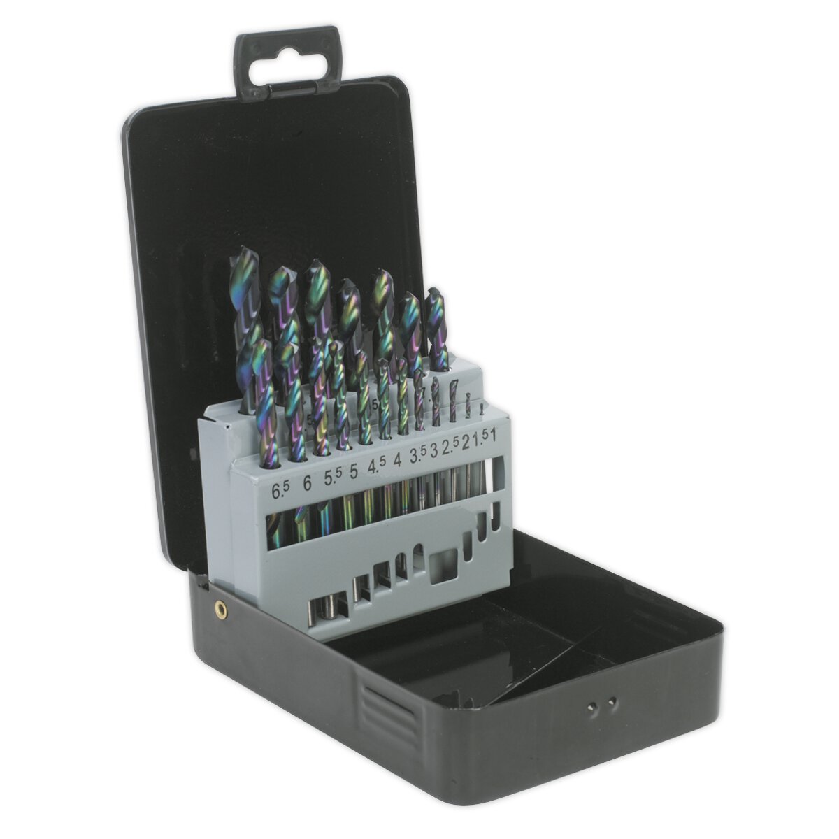 HSS Drill Bit Set 19pc Edge Ground Metric DIN 338 | Building Materials ...