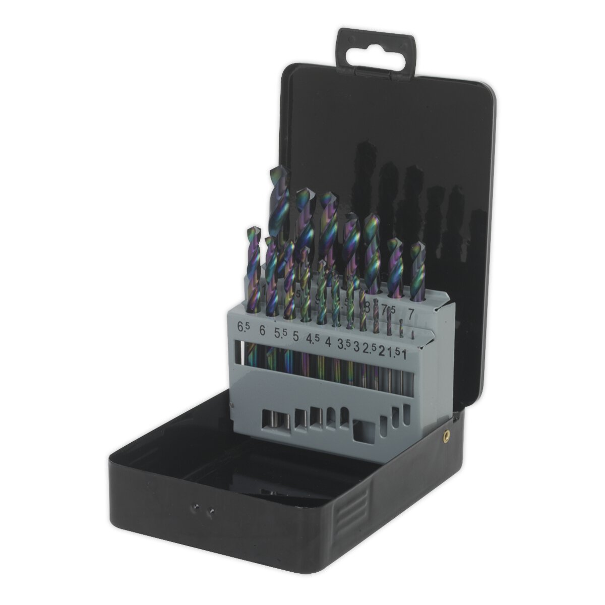 HSS Drill Bit Set 19pc Edge Ground Metric DIN 338 | Building Materials ...