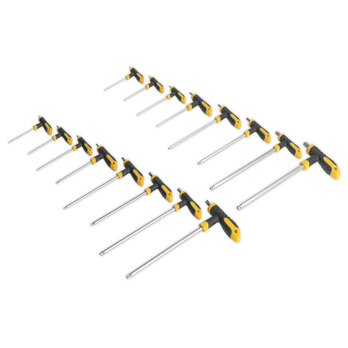 T-Handle TRX-Star* & Hex Key Set 16pc