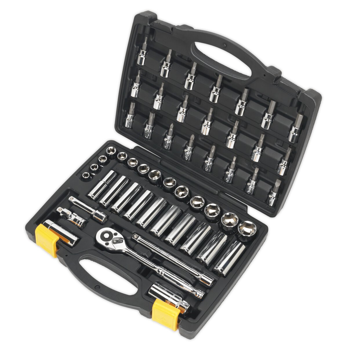 Socket Set 52pc 3/8"Sq Drive 6pt WallDrive® Metric