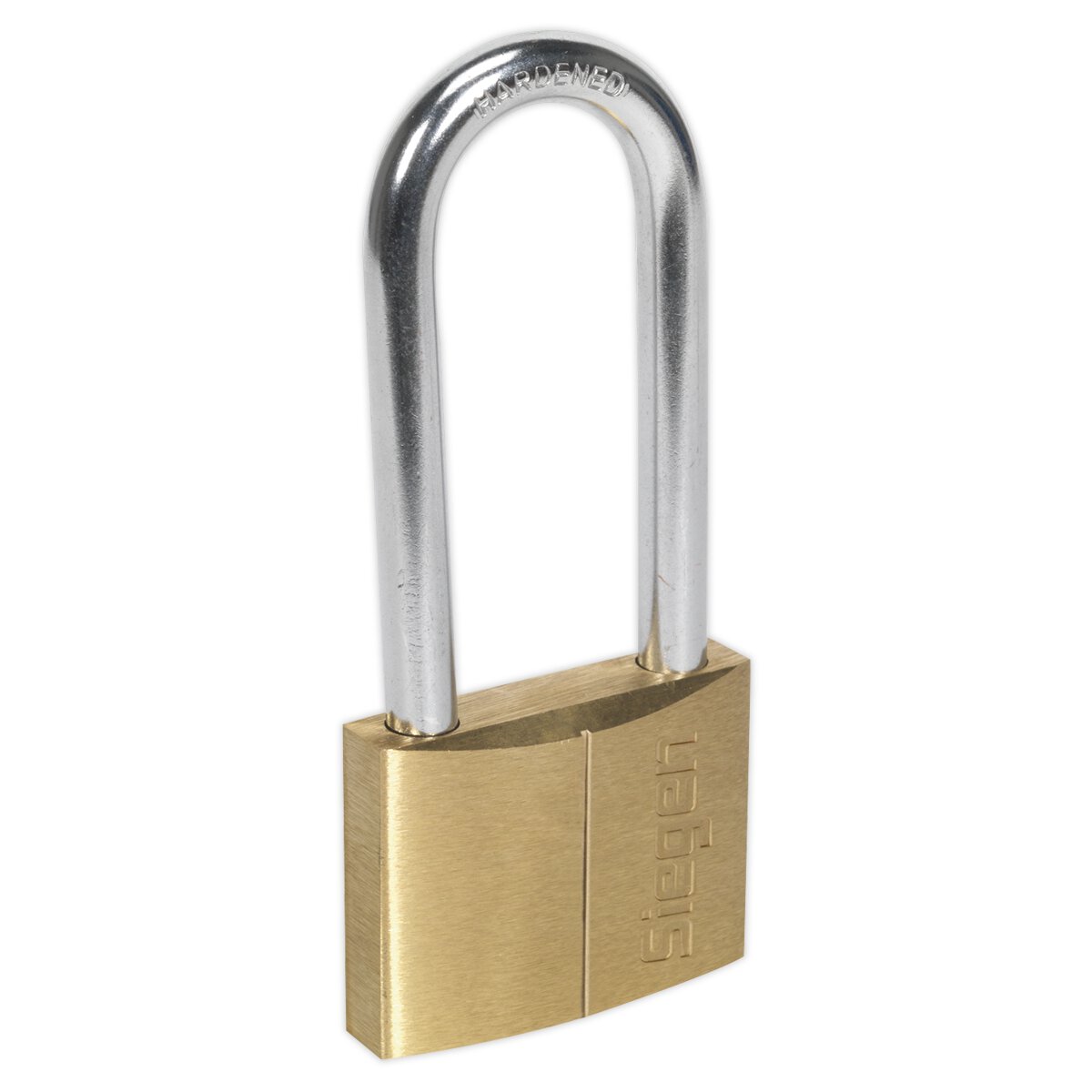 Brass Body Padlock with Brass Cylinder Long Shackle 60mm