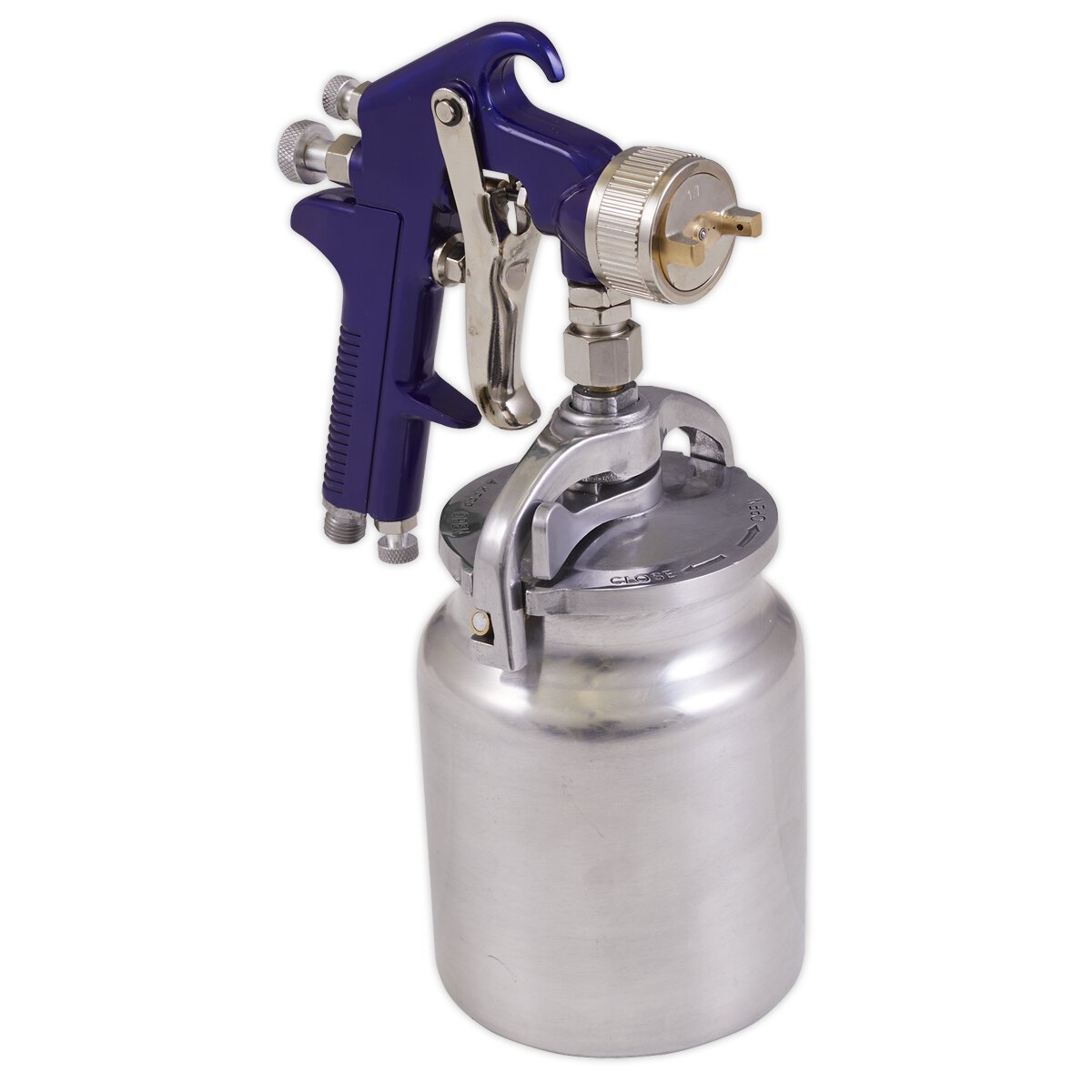 Suction Feed Spray Gun 1.7mm Set-Up