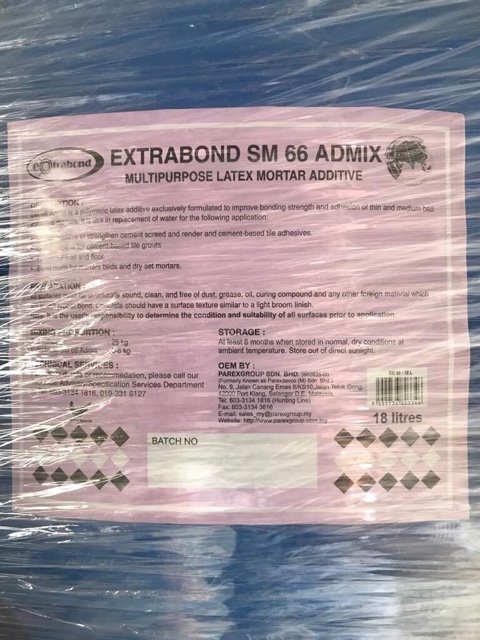 Extrabond SM 66 Admixture Multipurpose Latex Mortar Additive