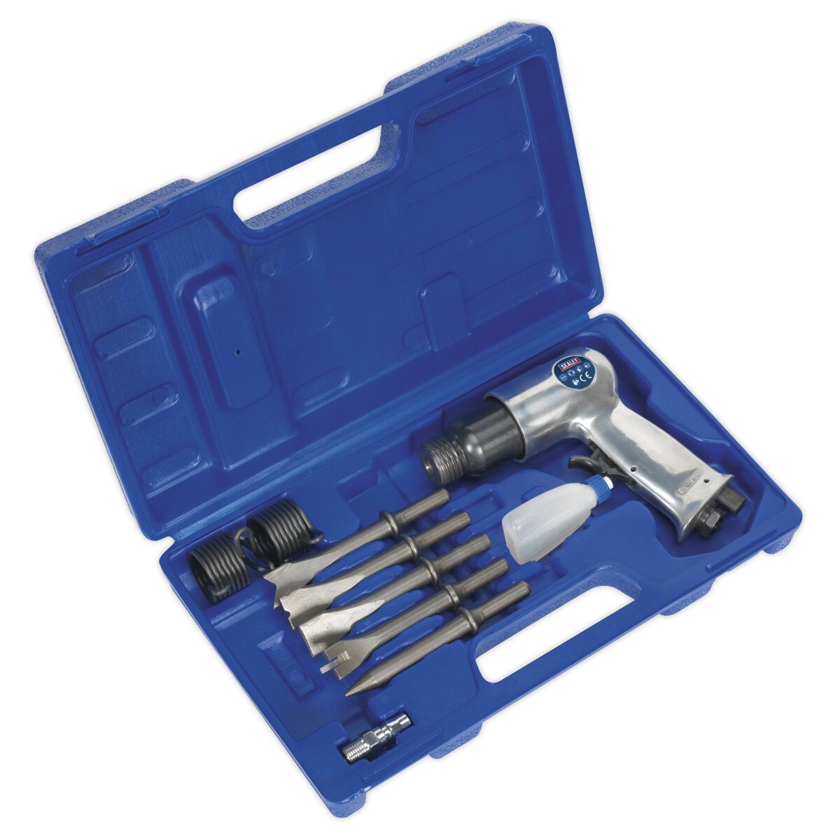 Air Hammer Kit with Chisels Medium Stroke