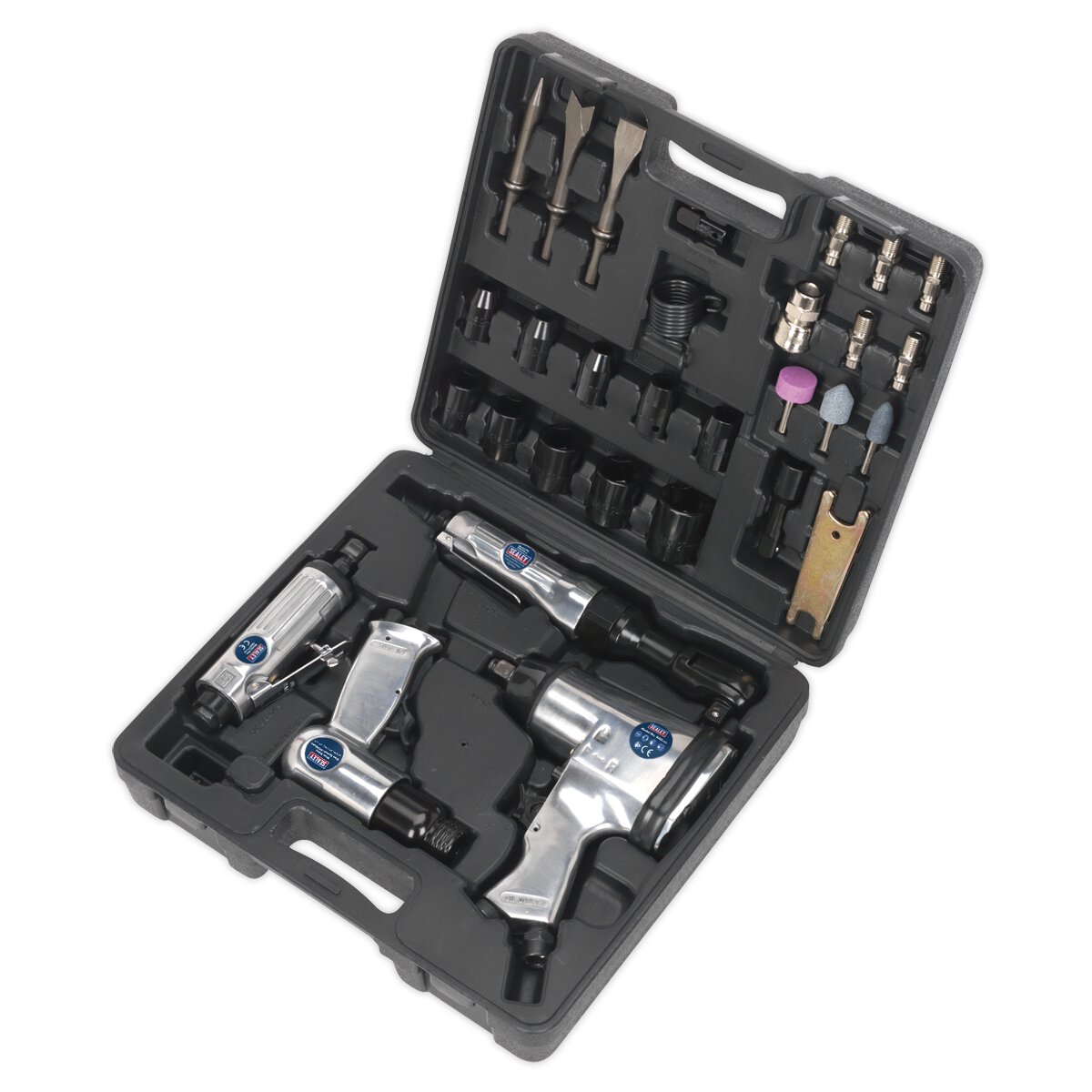 Air Tool Kit 4pc with Accessories