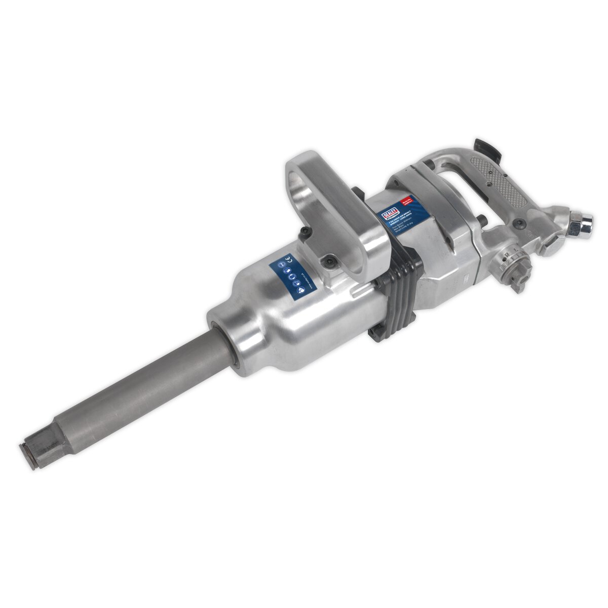 Air Impact Wrench 1"Sq Drive Straight Long Anvil