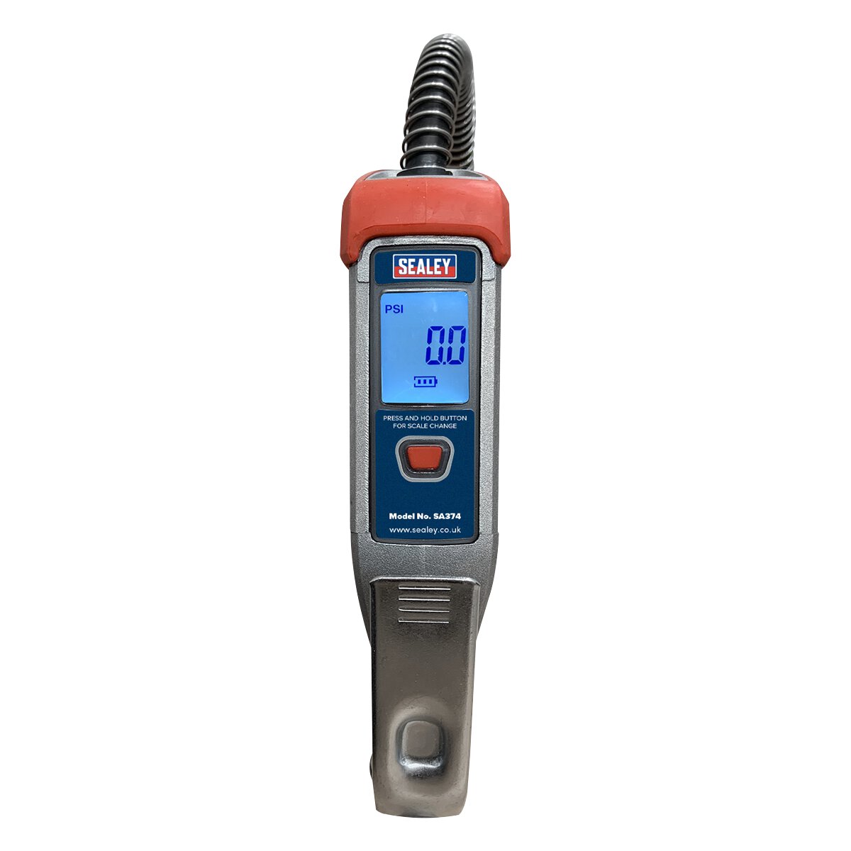 Digital Tyre Inflator 0.5m Hose with Push-On Connector