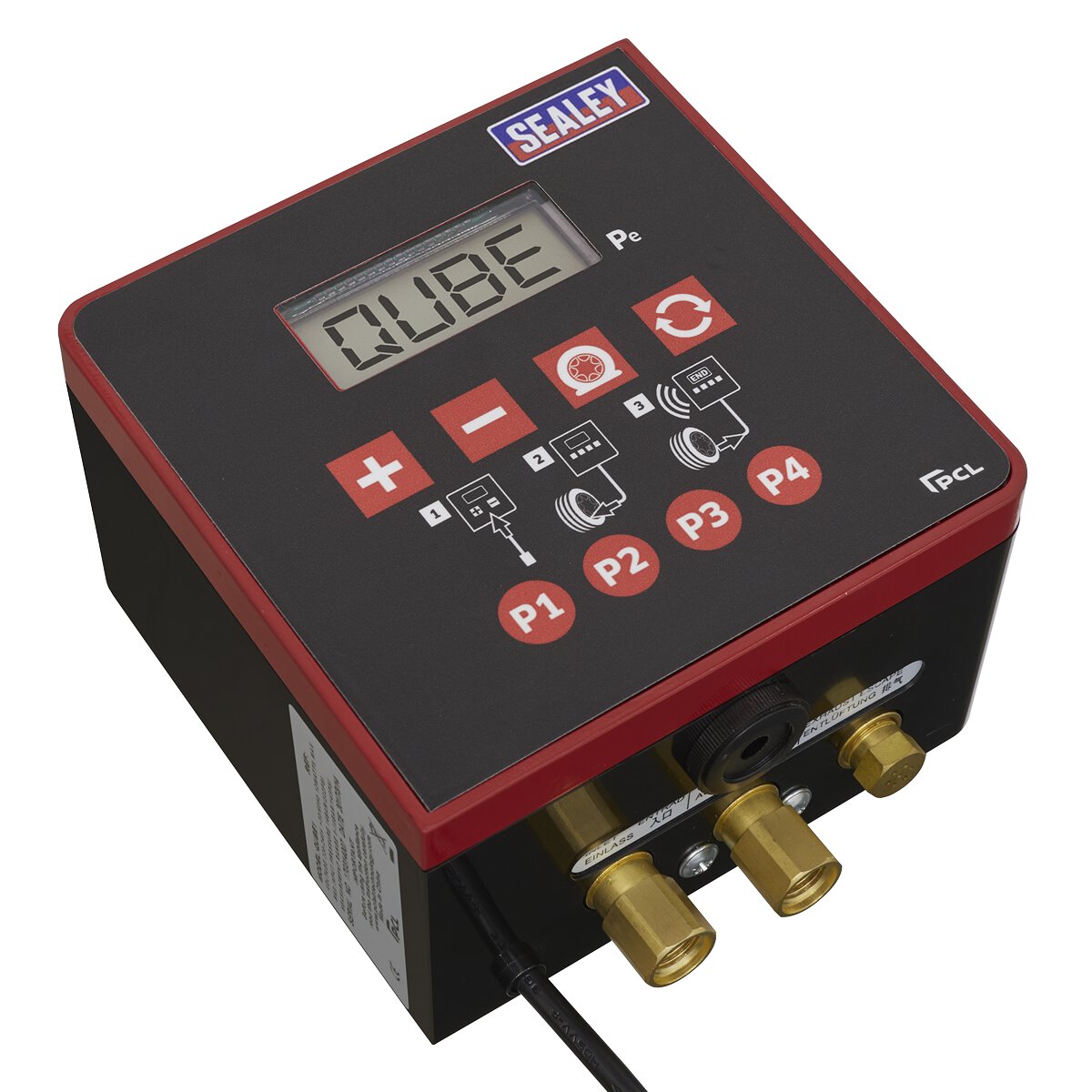 Qube Digital Tyre Inflator Professional with OPS + Nitrogen Purge