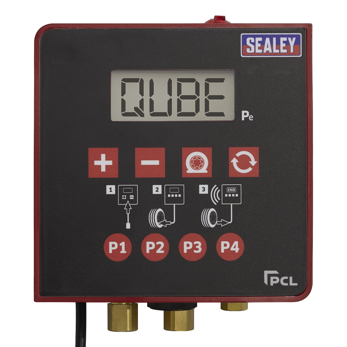 Qube Digital Tyre Inflator Professional with OPS + Nitrogen Purge