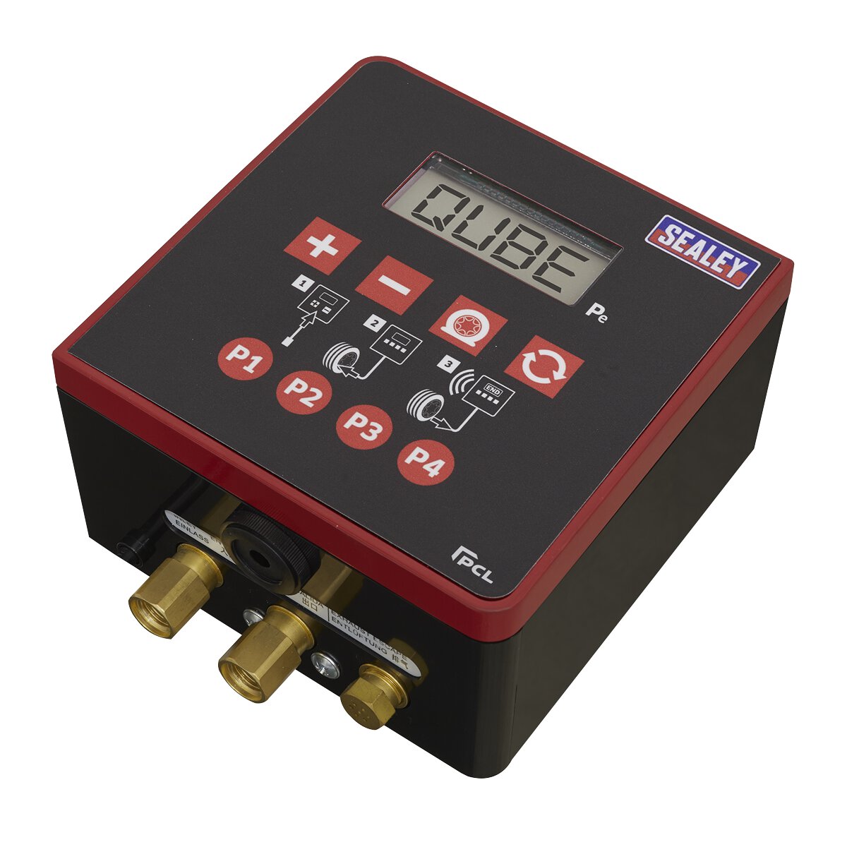 Qube Digital Tyre Inflator Professional with OPS + Nitrogen Purge