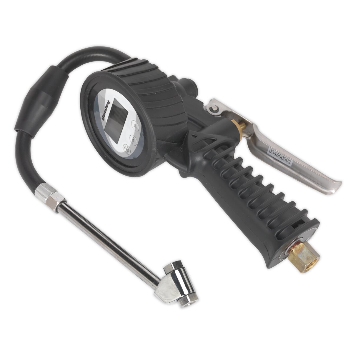 Digital Tyre Inflator with Twin Push-On Connector