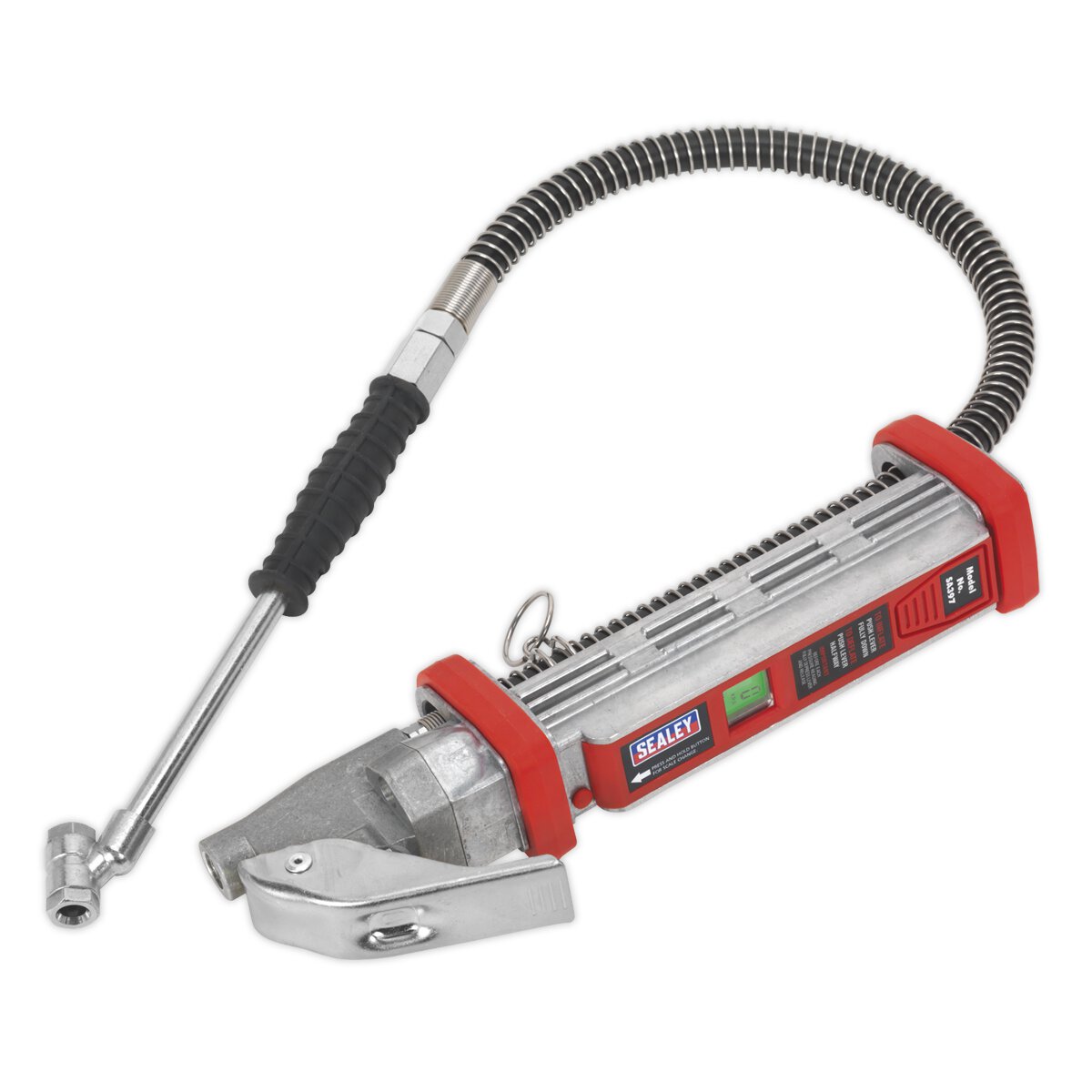 Professional Digital Tyre Inflator with Twin Push-On Connector
