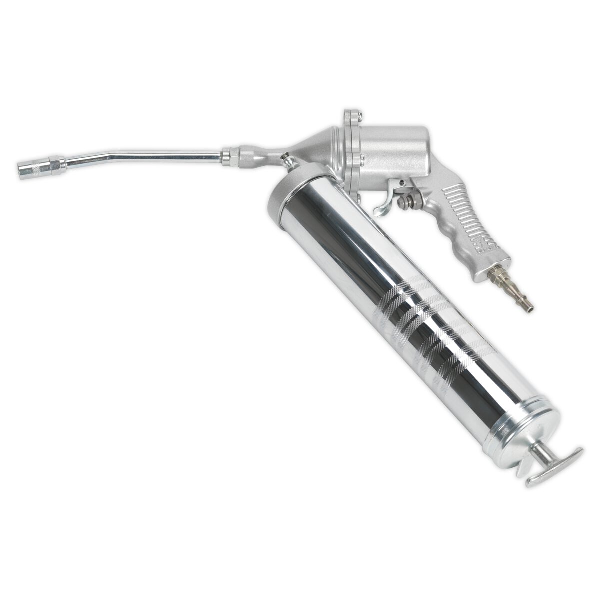 Air Operated Continuous Flow Grease Gun - Pistol Type