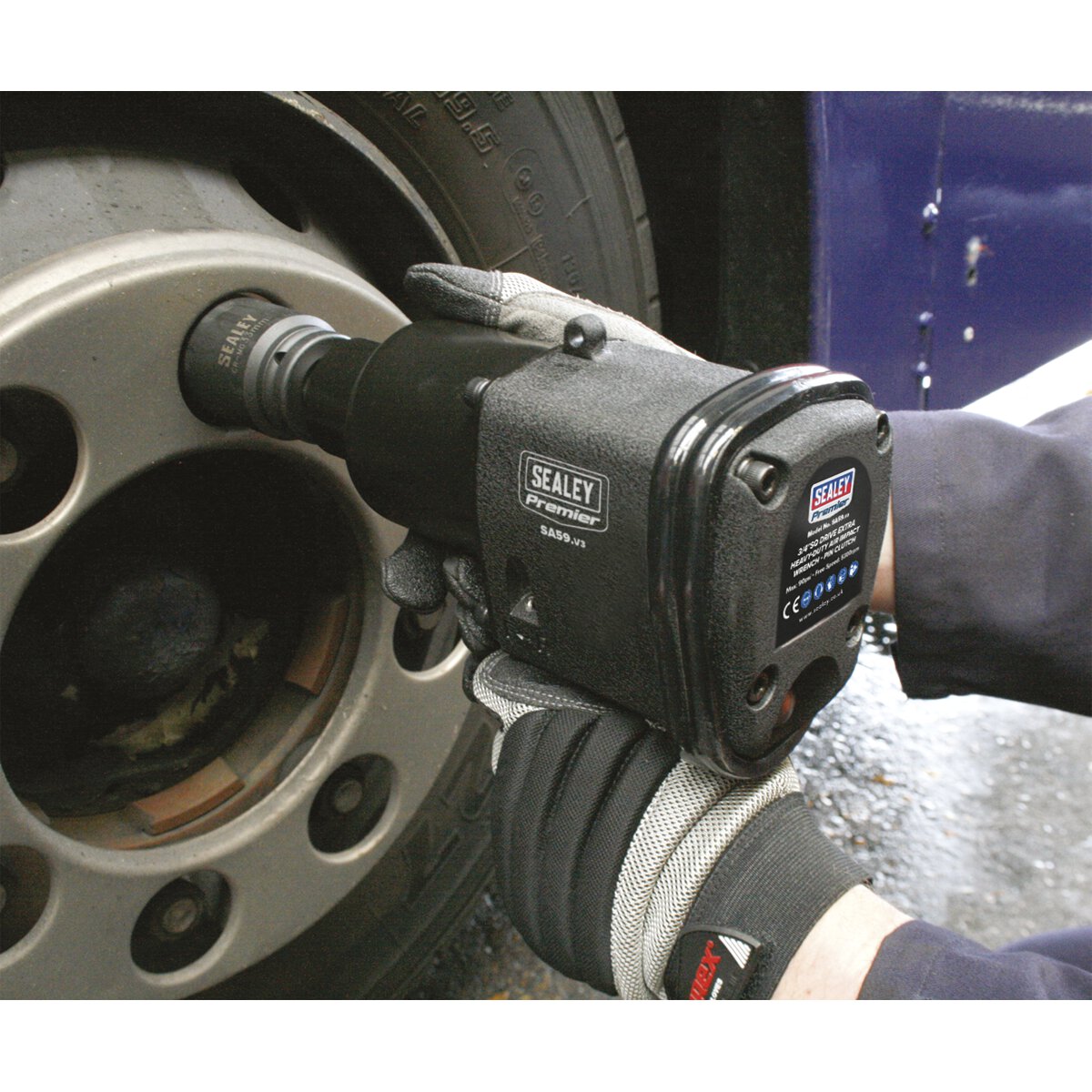 Air Impact Wrench 3/4"Sq Drive Extra Heavy-Duty