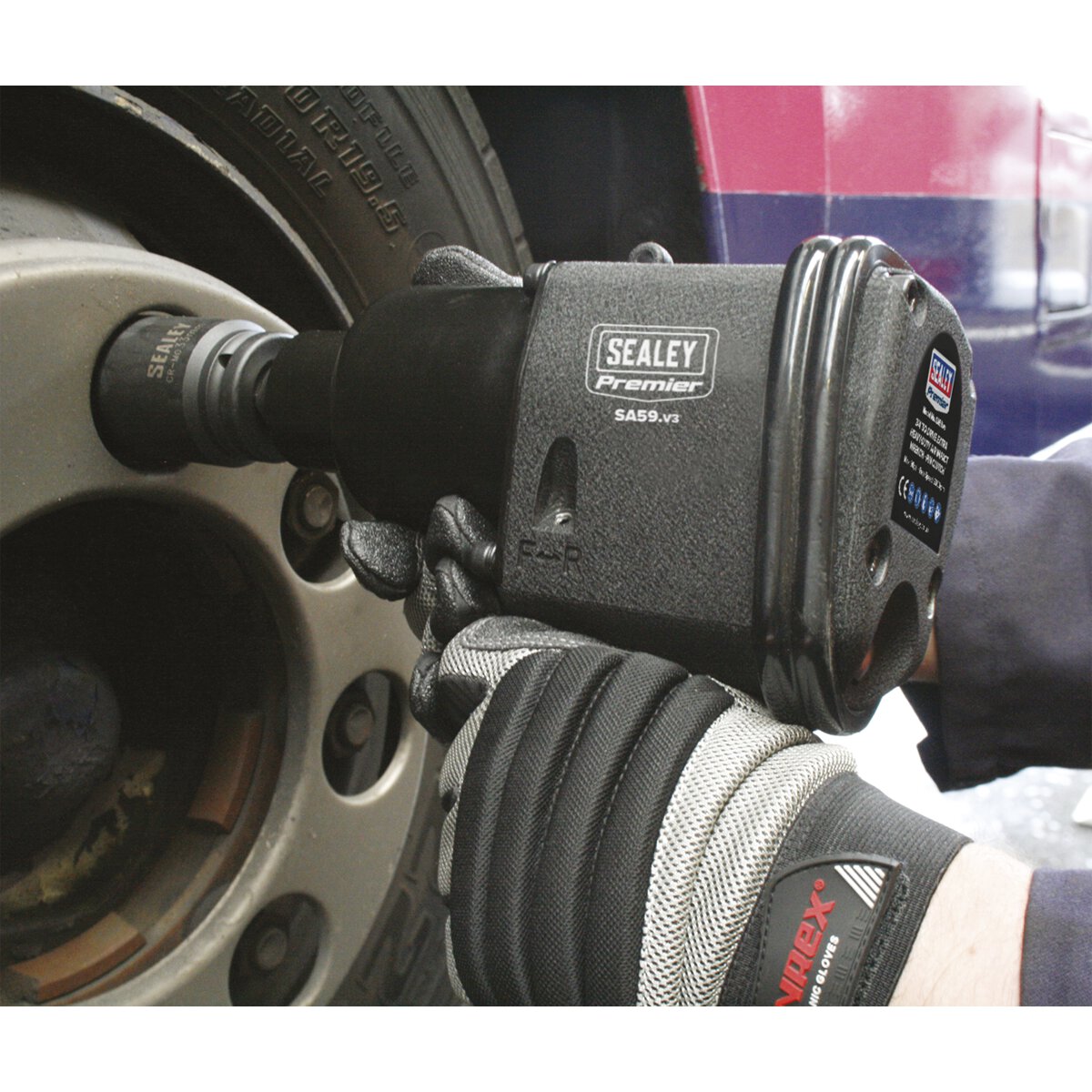 Air Impact Wrench 3/4"Sq Drive Extra Heavy-Duty
