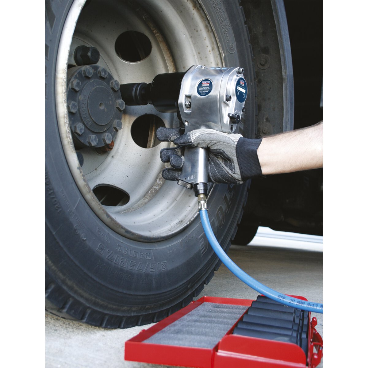 Air Impact Wrench 3/4"Sq Drive Super-Duty Heavy Twin Hammer