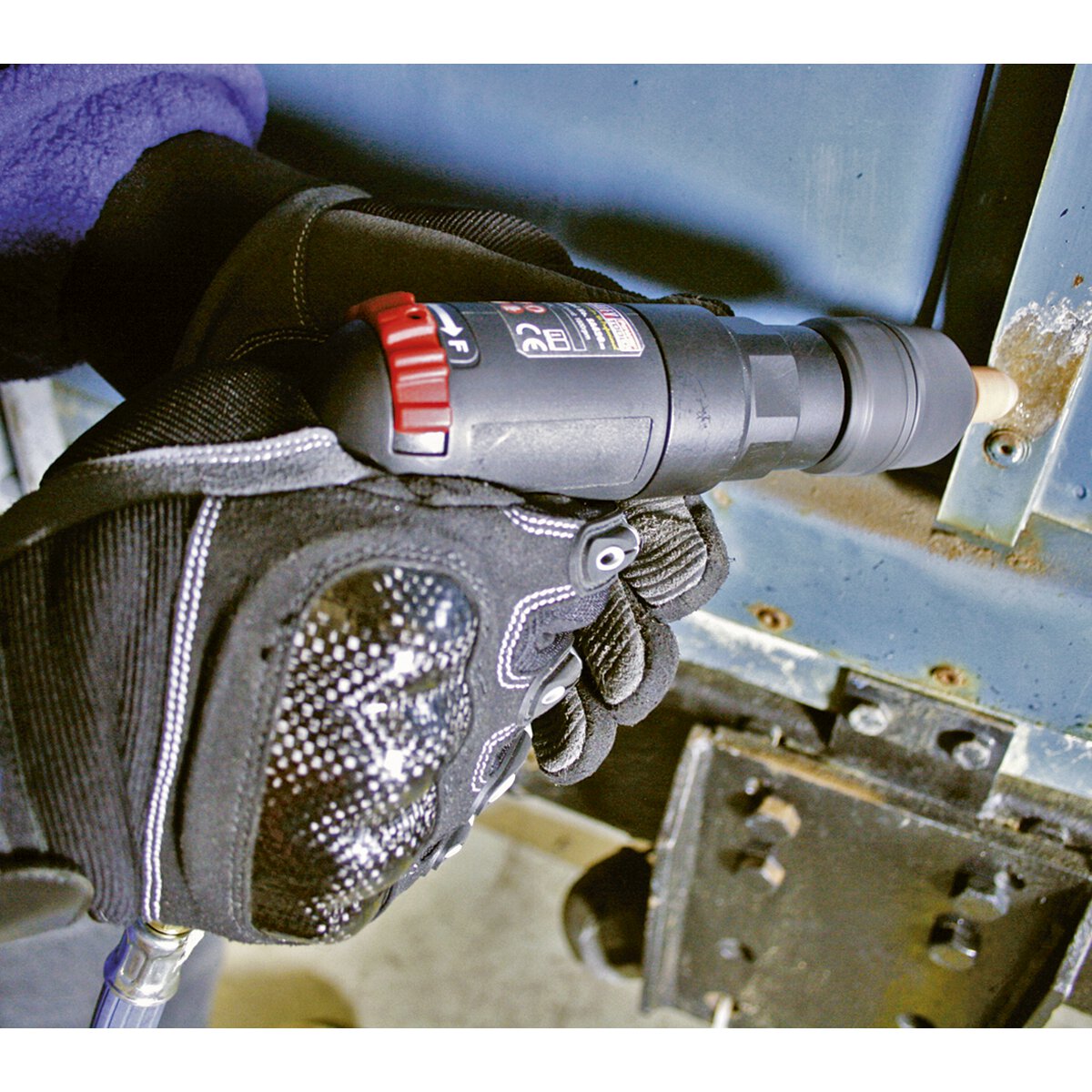 Air Pistol Drill Ø10mm with Keyless Chuck Composite Premier