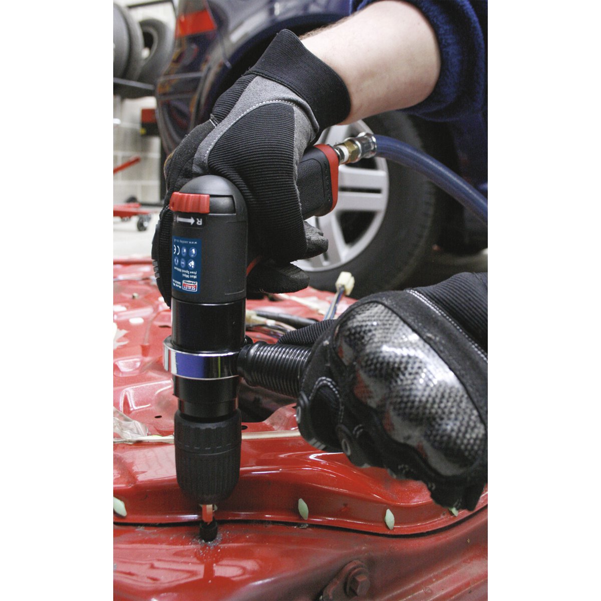 Air Drill Ø13mm with Keyless Chuck Composite Premier