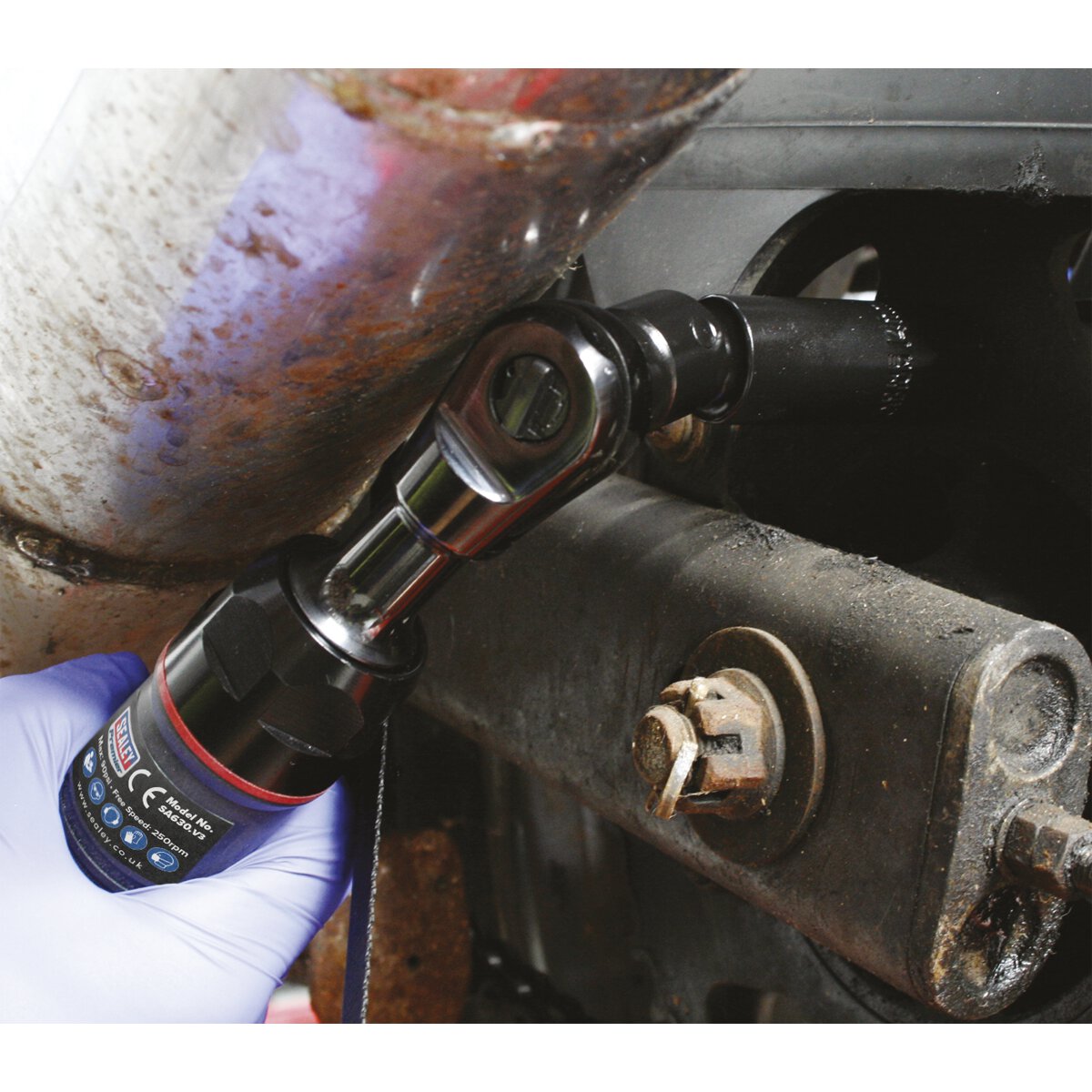 Air Ratchet Wrench Mini 1/4"Sq Drive Premier