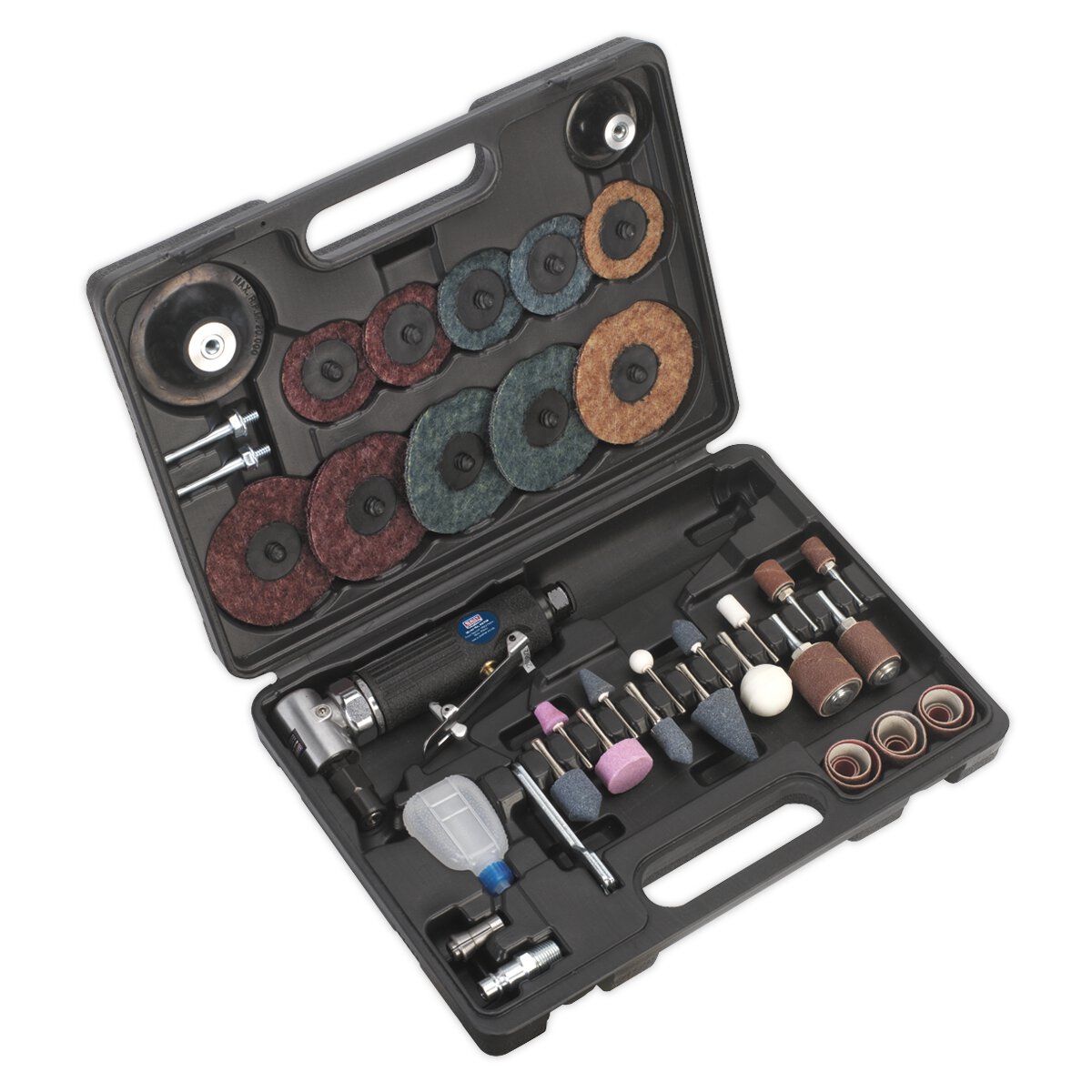 Air Angle Grinder/Sander Kit 48pc
