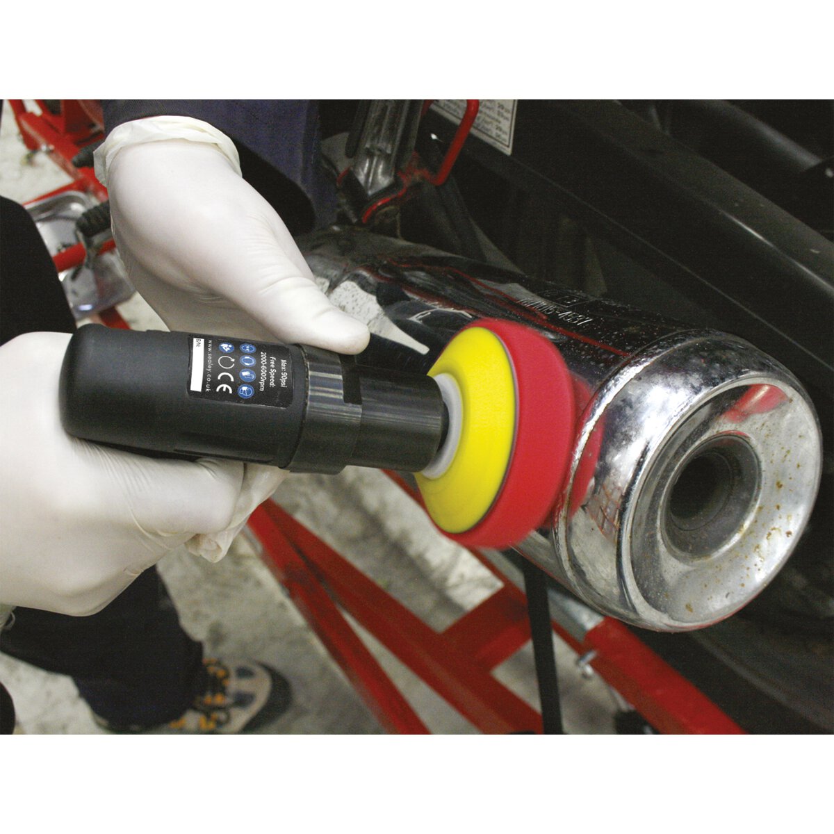 Air Polisher Ø75mm Mini Composite Premier