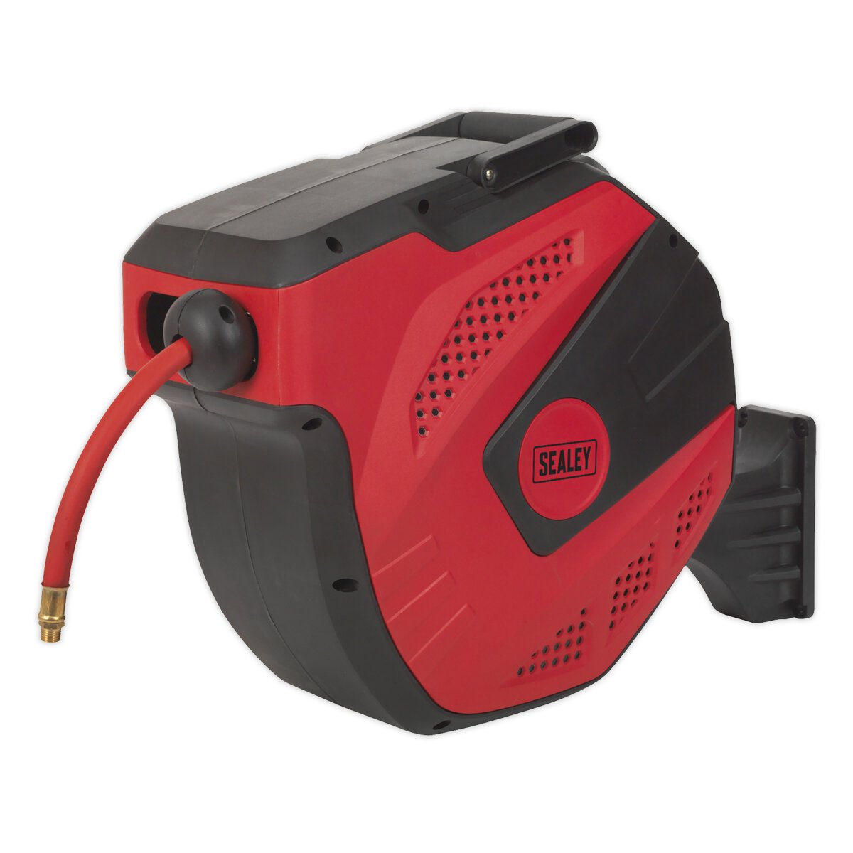 Air Hose Reel Auto-Rewind Control 15m Ø10mm ID - Rubber Hose