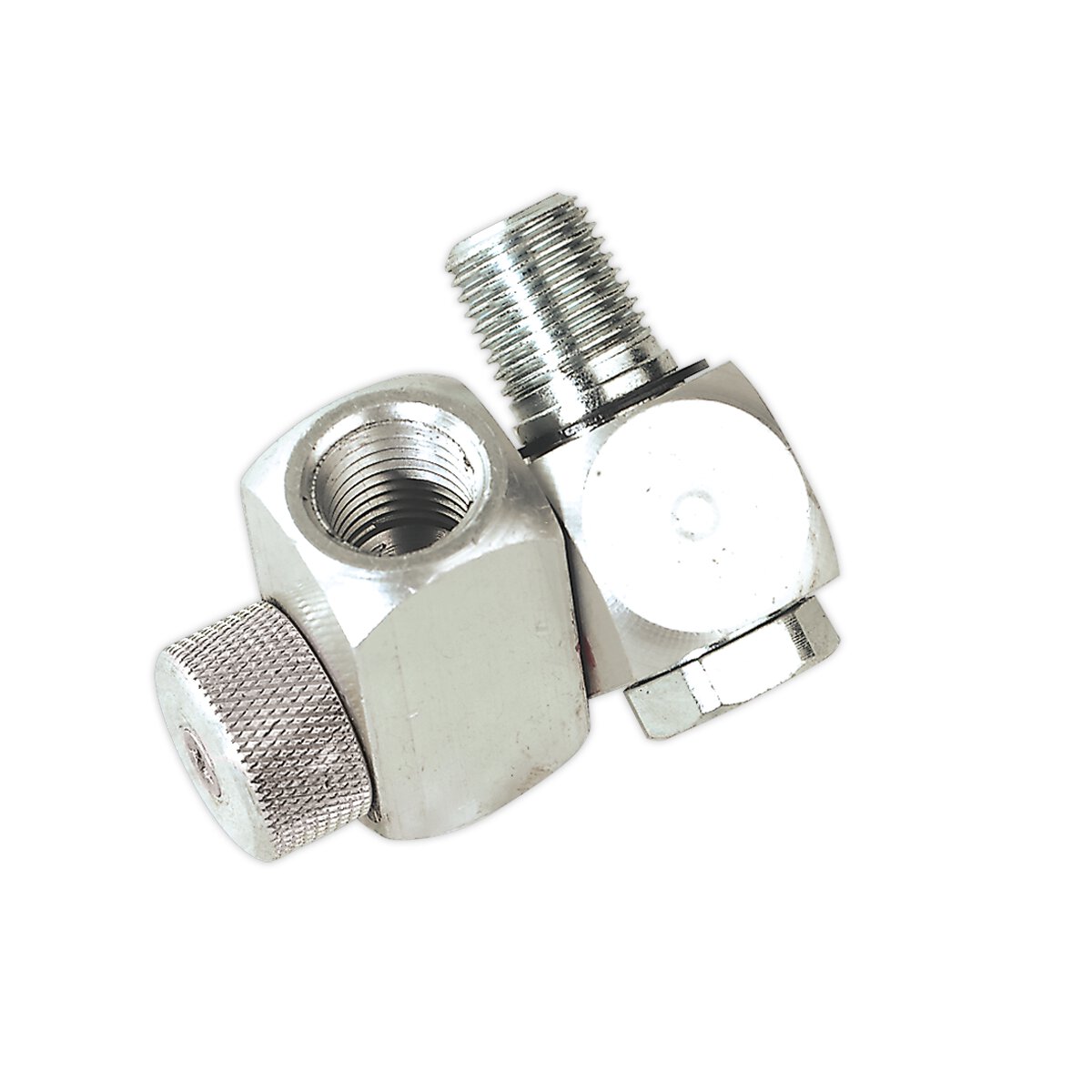 Z-Swivel Air Hose Connector with Regulator 1/4"BSP