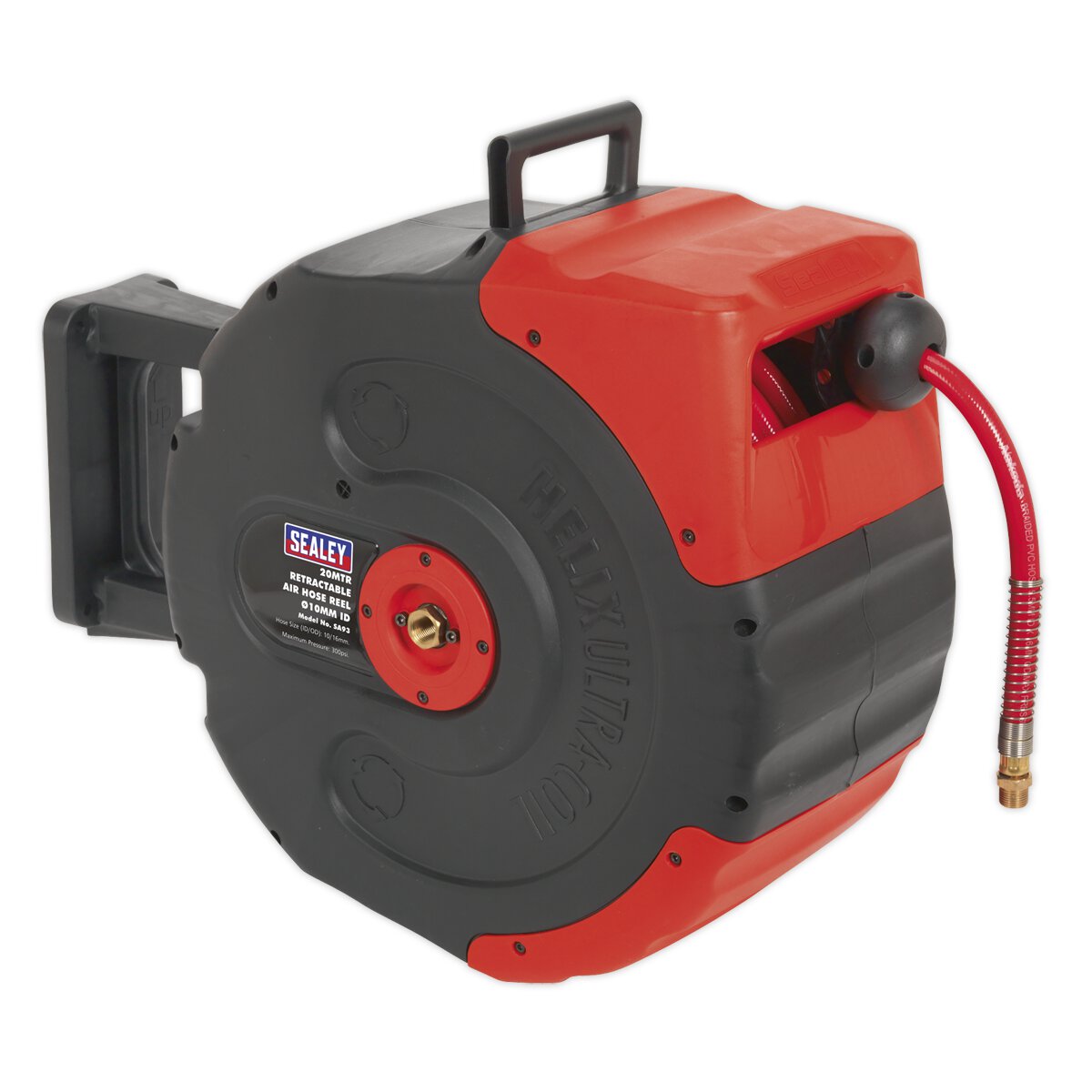 Retractable Air Hose Reel 20m Ø10mm ID