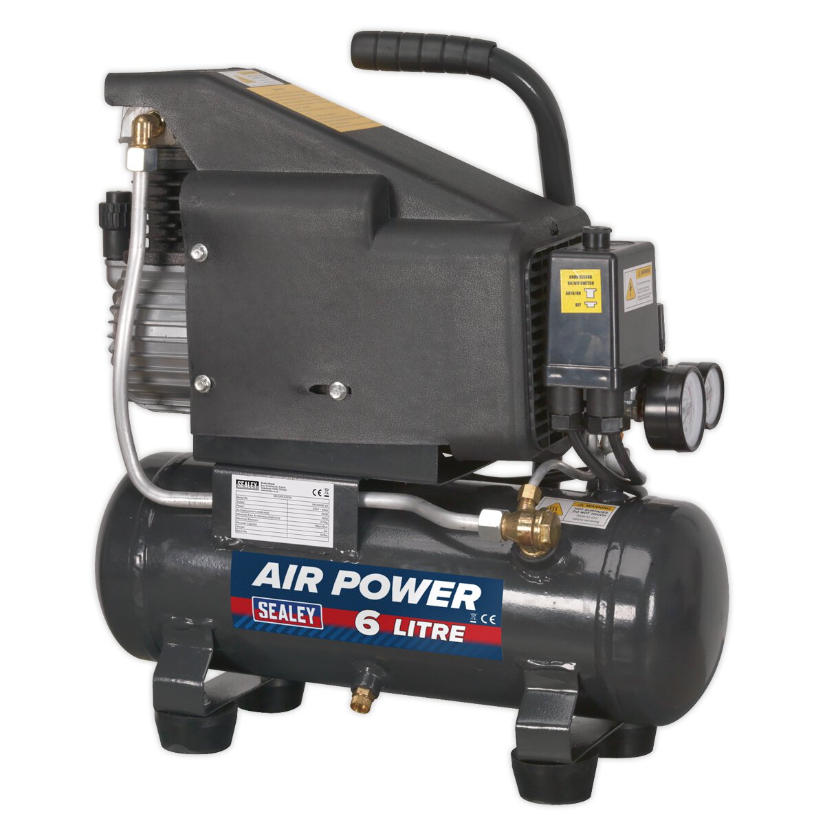 Compressor 6L Direct Drive 1hp
