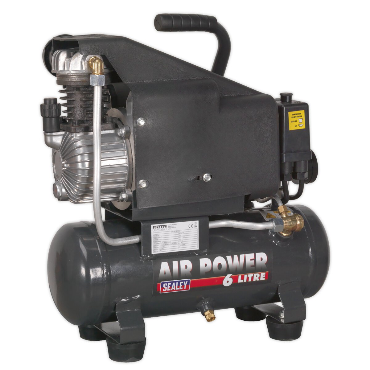 Compressor 6L Direct Drive 1hp