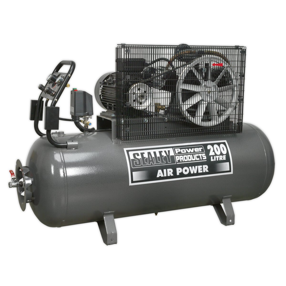 Compressor 200L Belt Drive 5.5hp 3ph