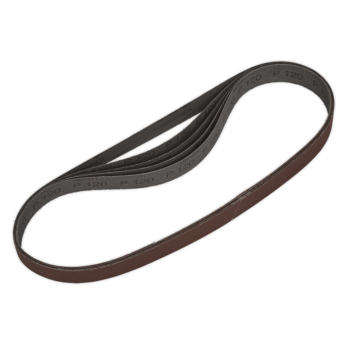Sanding Belt 25 x 762mm 120Grit Pack of 5