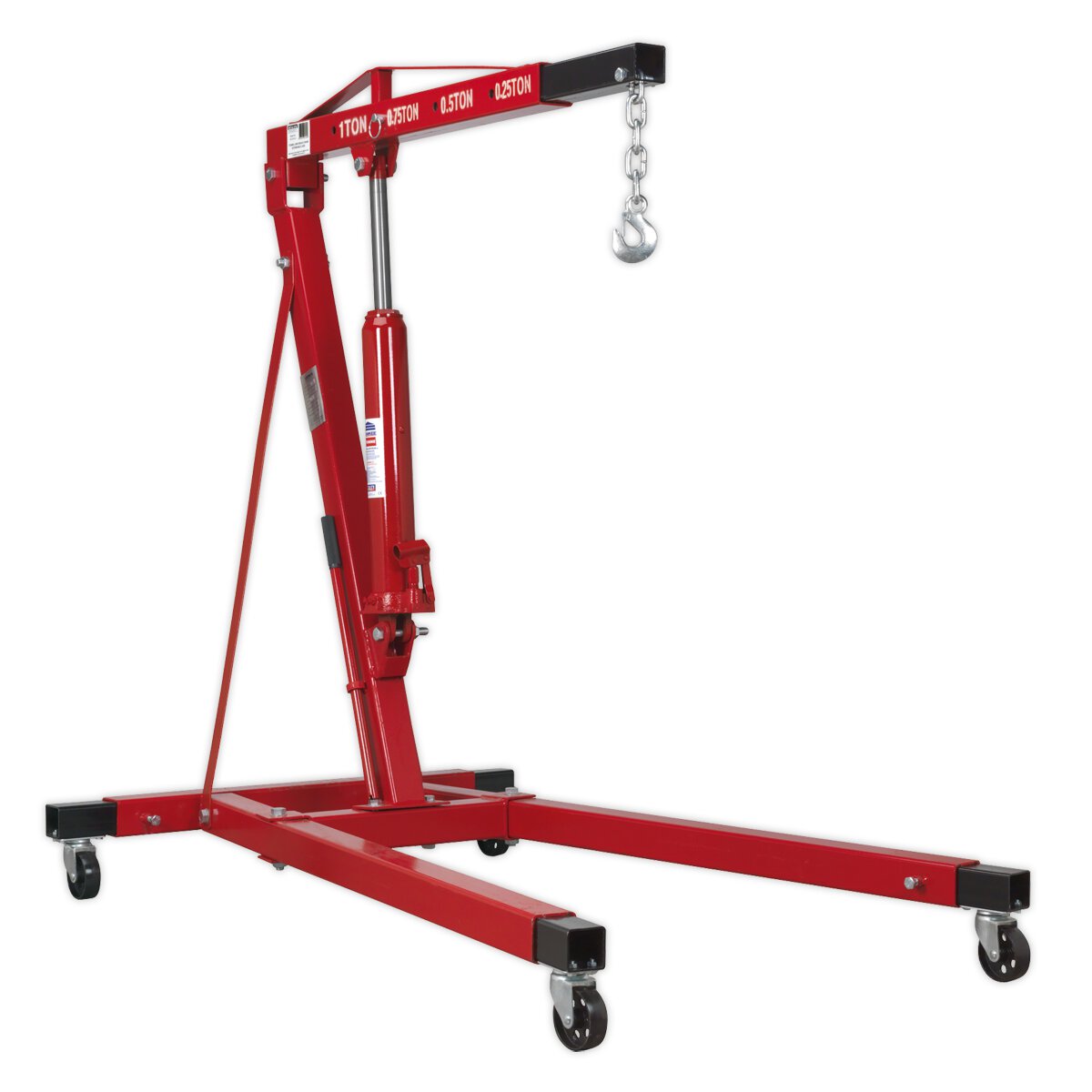 Crane 1tonne Long Reach Extendable Legs