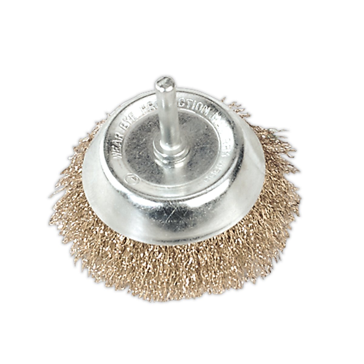 Wire Cup Brush Ø75mm with 6mm Shaft