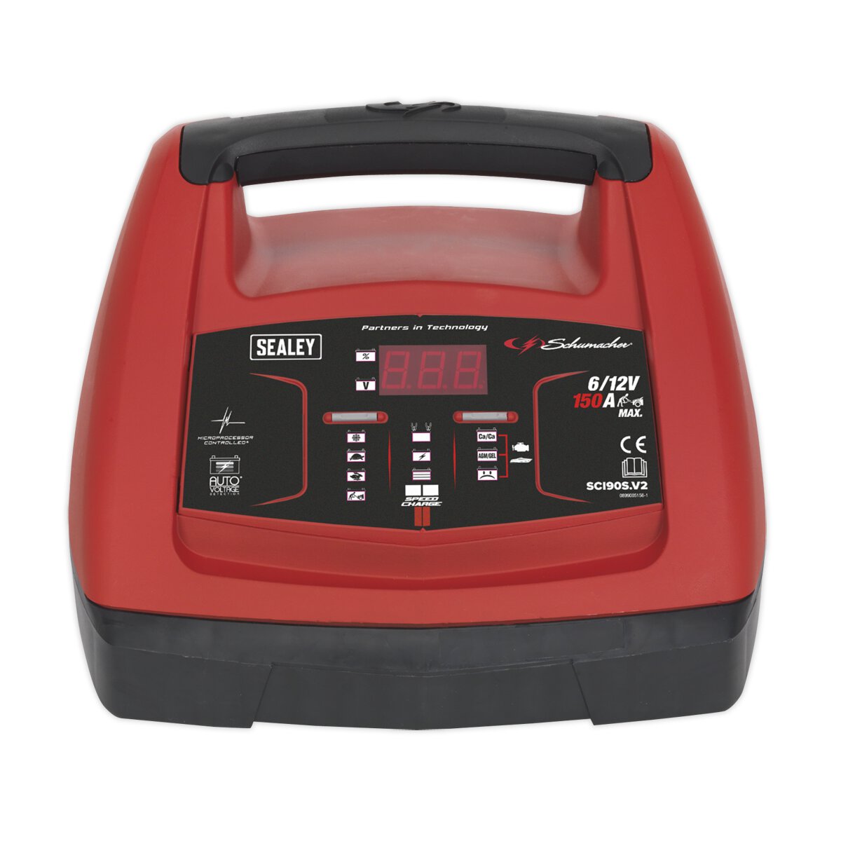Schumacher® Starter 150A/Intelligent Speed Charge Battery Charger 20A 6/12V