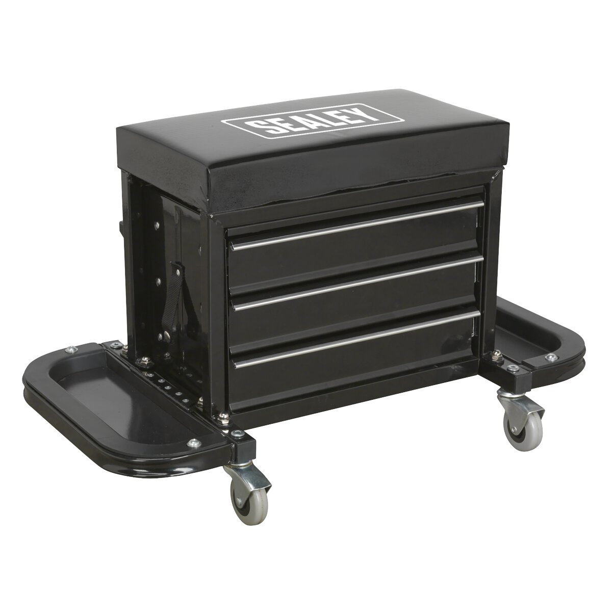 Mechanic's Utility Seat & Toolbox
