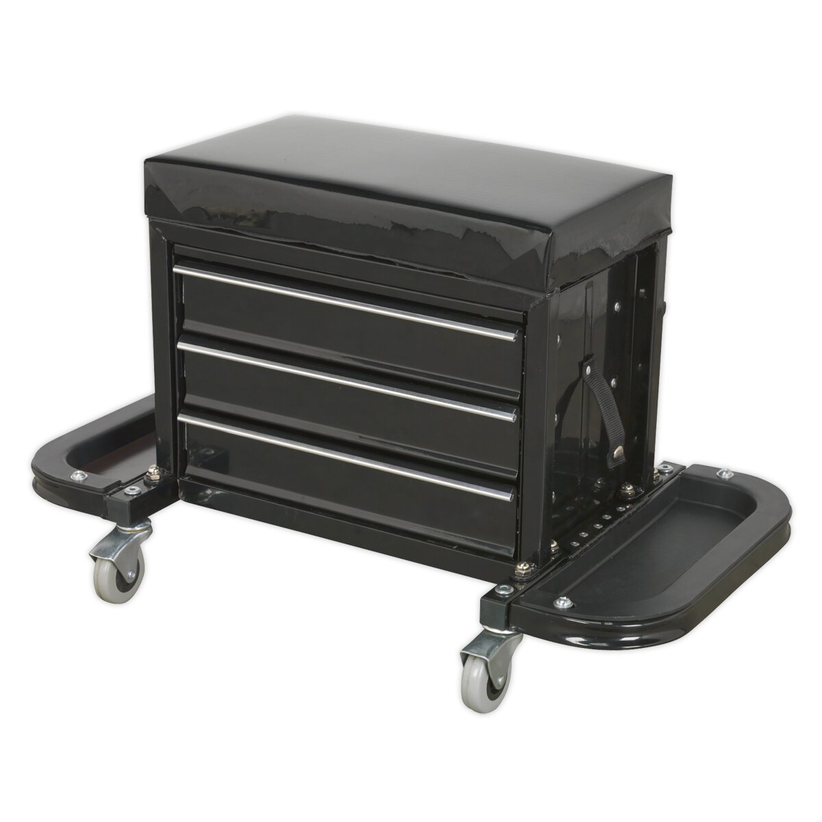 Mechanic's Utility Seat & Toolbox