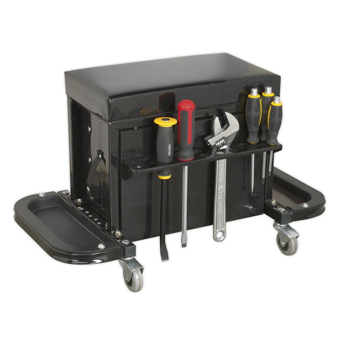 Mechanic's Utility Seat & Toolbox