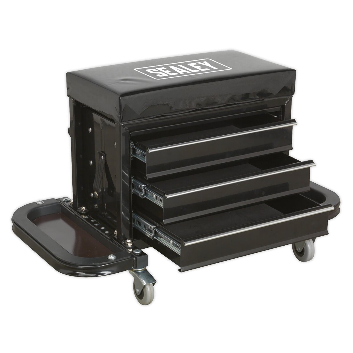 Mechanic's Utility Seat & Toolbox