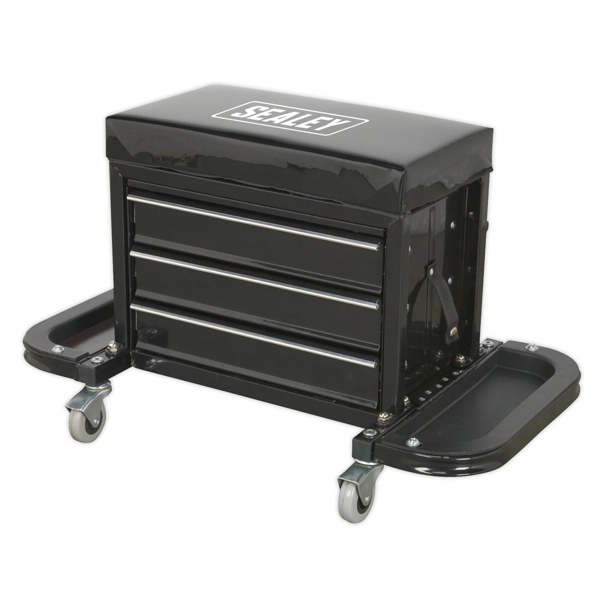 Mechanic's Utility Seat & Toolbox