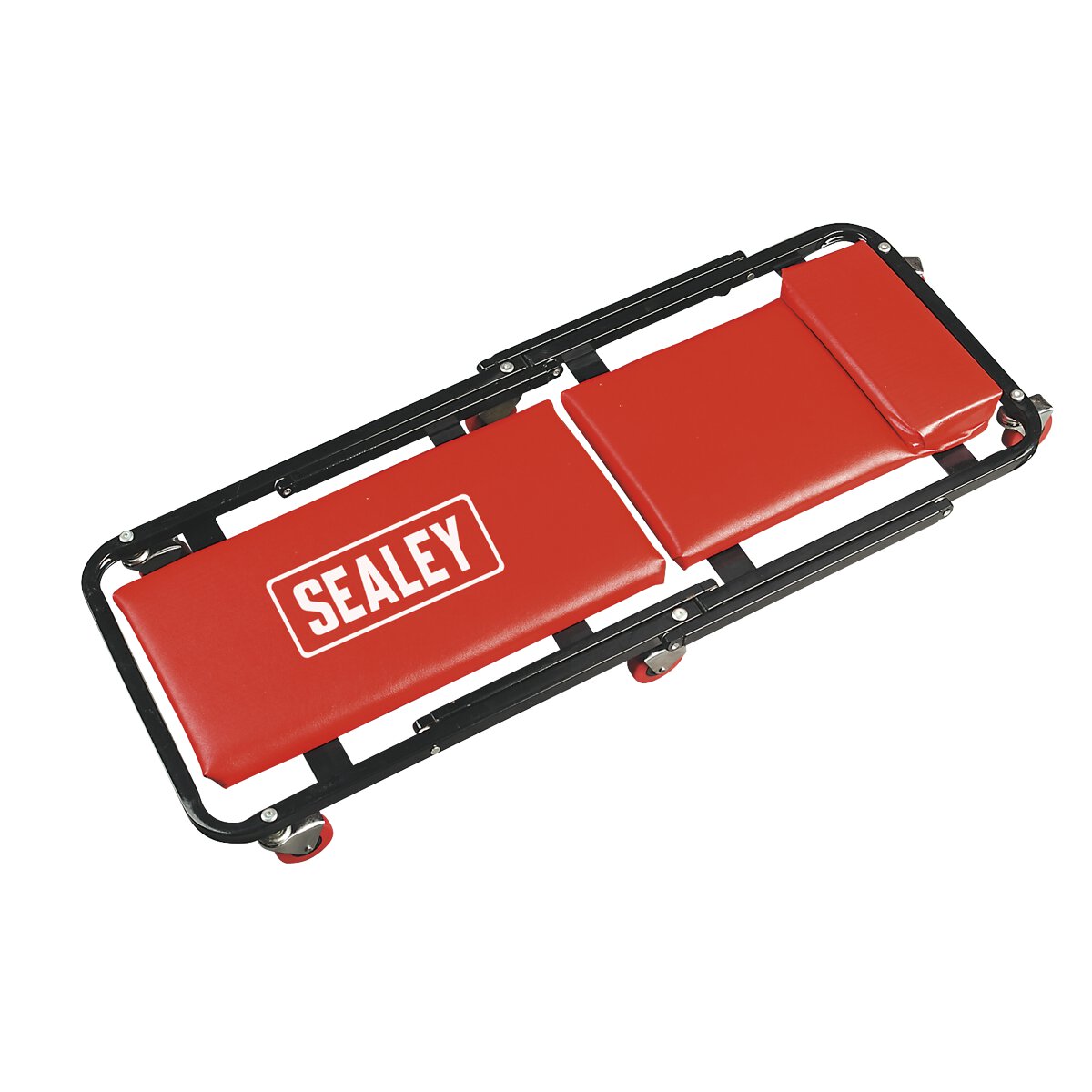 Creeper/Seat Steel with 6 Wheels Deluxe