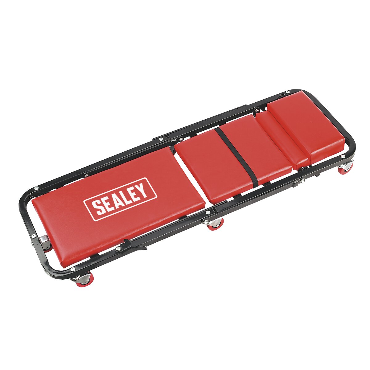 Creeper/Seat Steel with 7 Wheels & Adjustable Head Rest