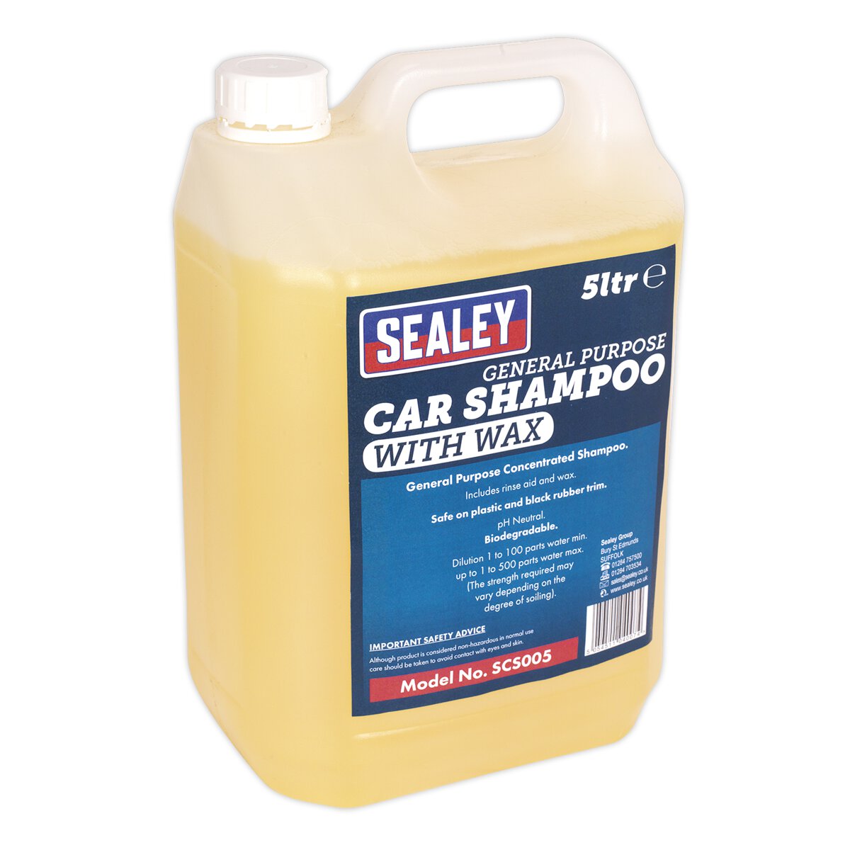 Car Shampoo with Wax 5L
