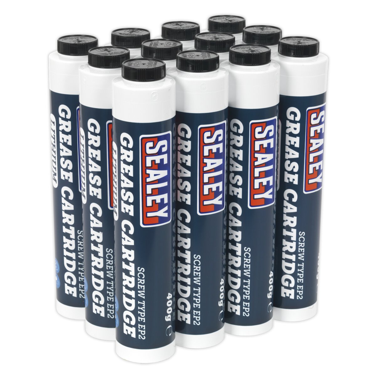 Screw Type EP2 Lithium Grease Cartridge 400g Pack of 12