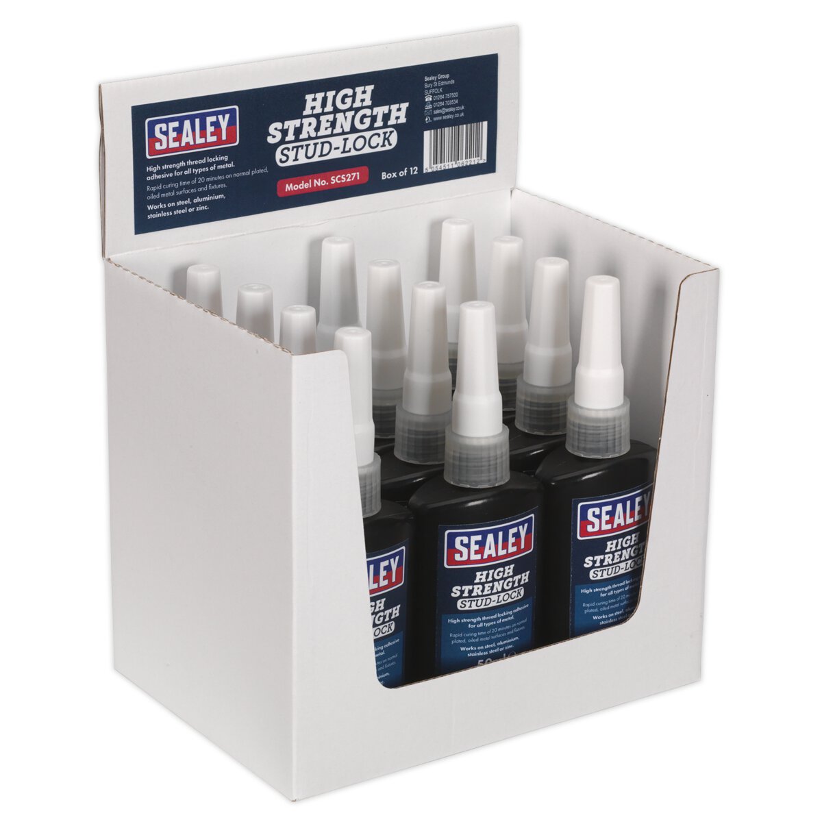 Strew Lock Stud Lock High Strength 50ml Pack of 12 | Building Materials Online