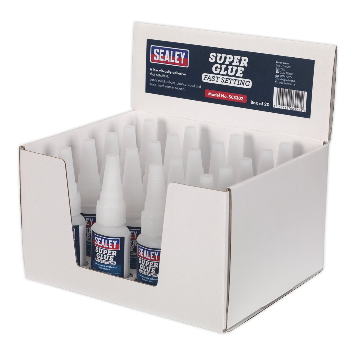 Super Glue Fast Setting 20g Pack of 20