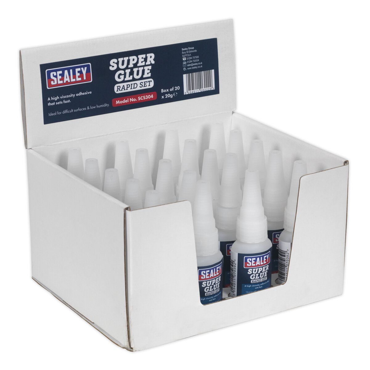 Super Glue Rapid Set 20g Pack of 20