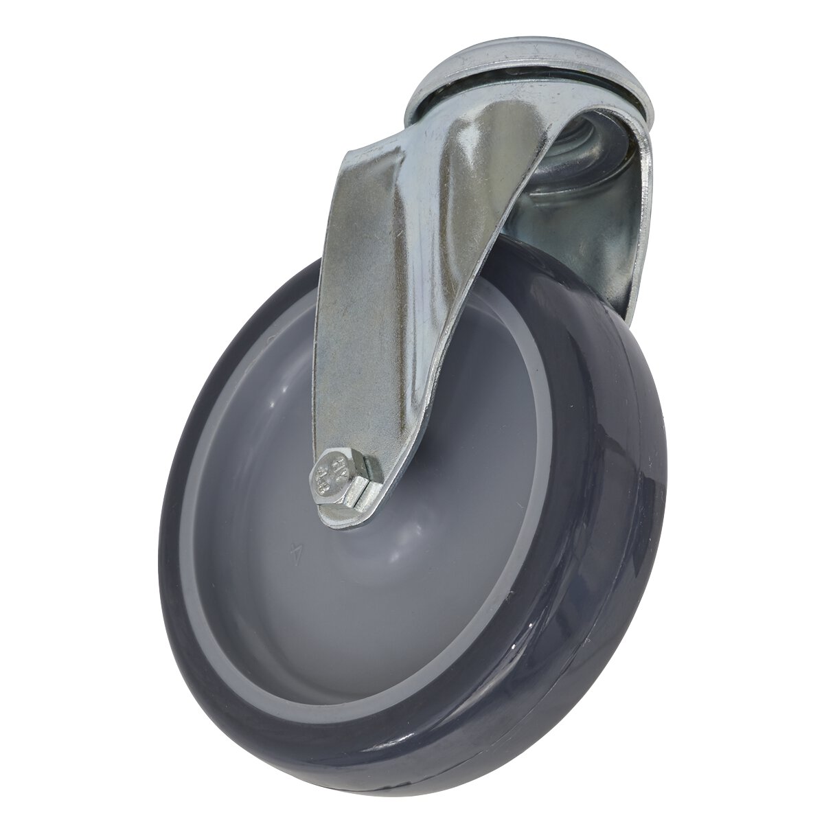 Castor Wheel Bolt Hole Swivel Ø100mm