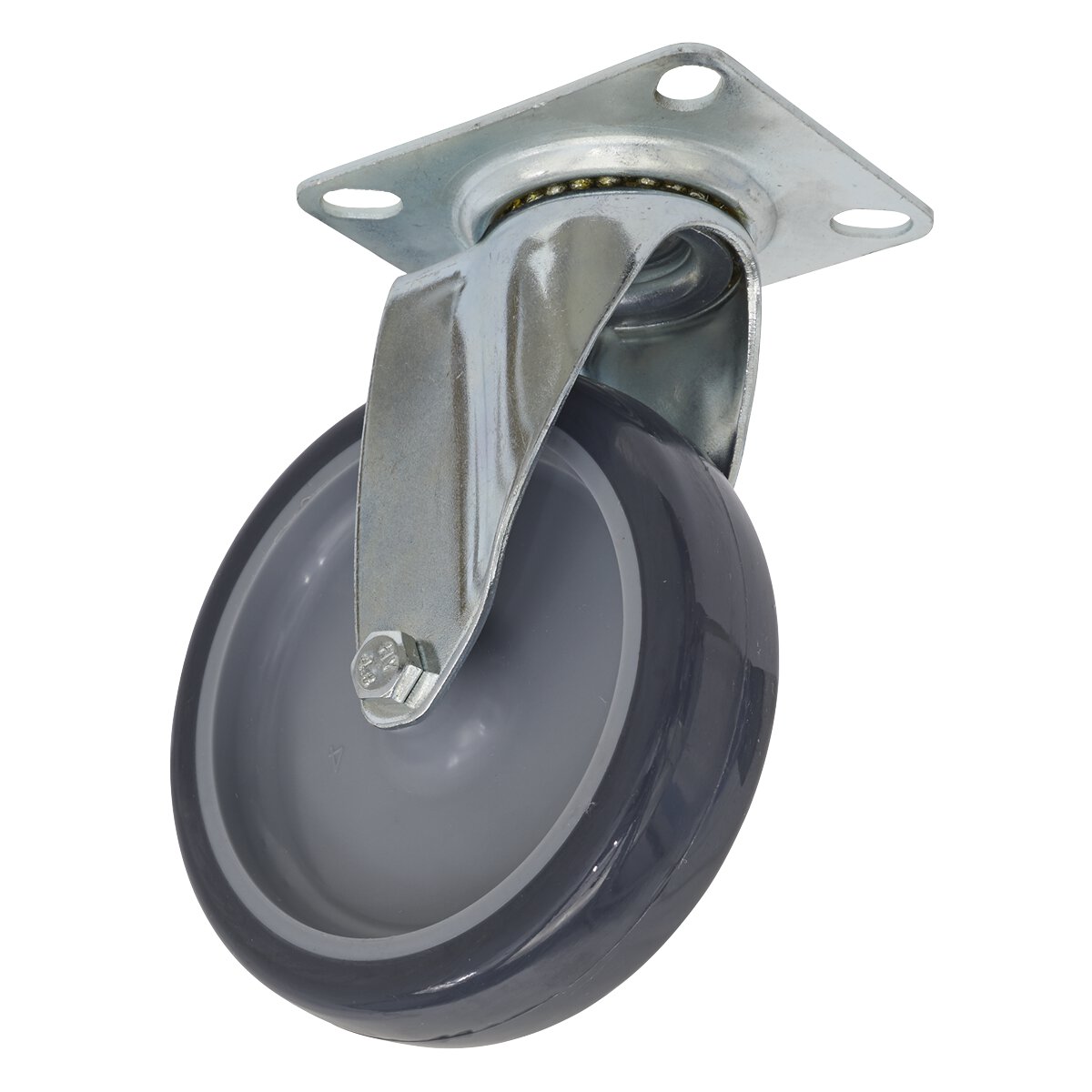 Castor Wheel Swivel Plate Ø100mm