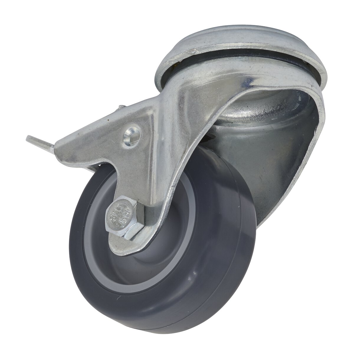 Castor Wheel Bolt Hole Swivel with Total Lock Ø50mm